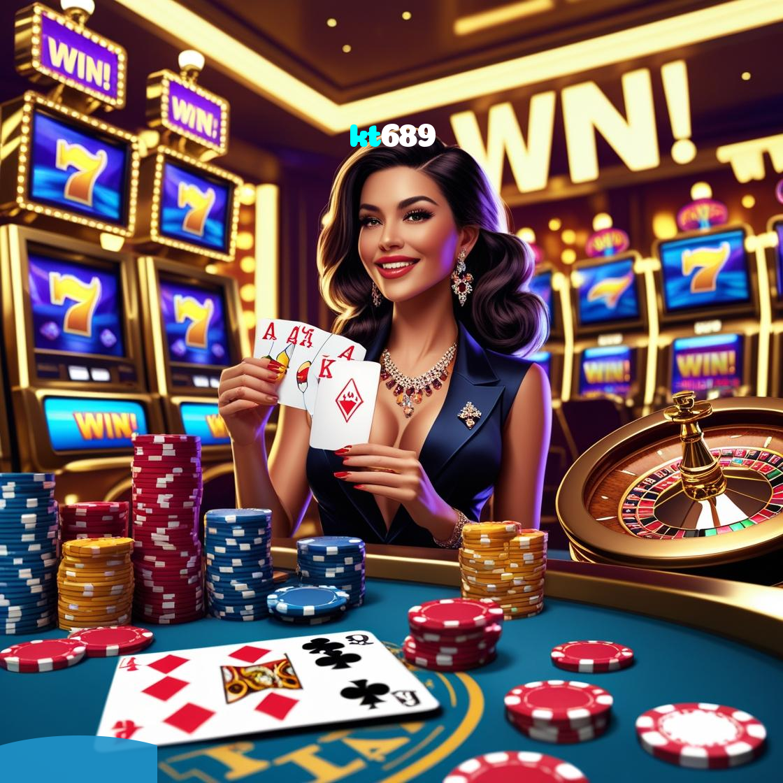 kt689：Jogue agora no nosso cassino online e vença nas mesas de poker!