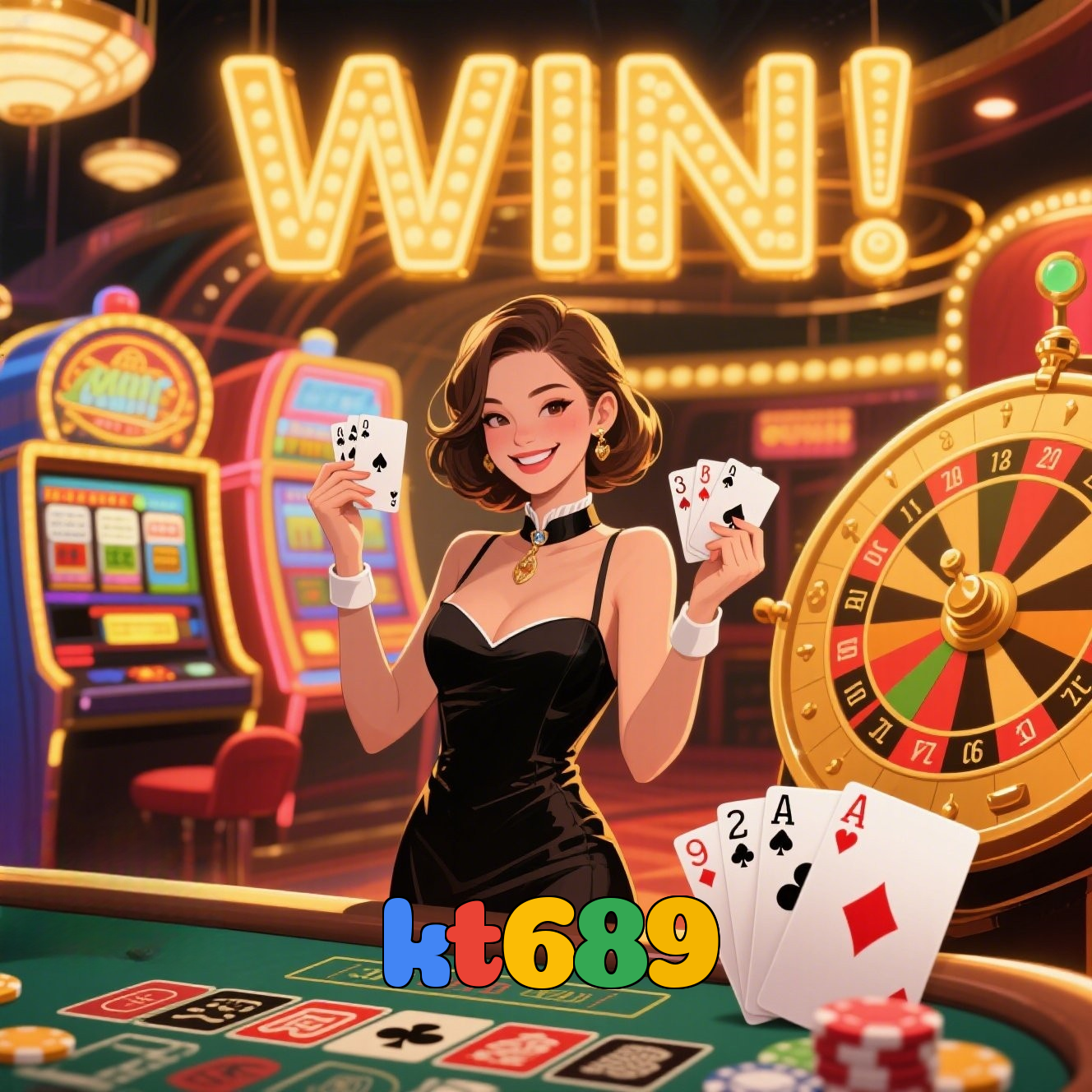 kt689：Jogue blackjack, poker e aposte no futebol para vitórias épicas!