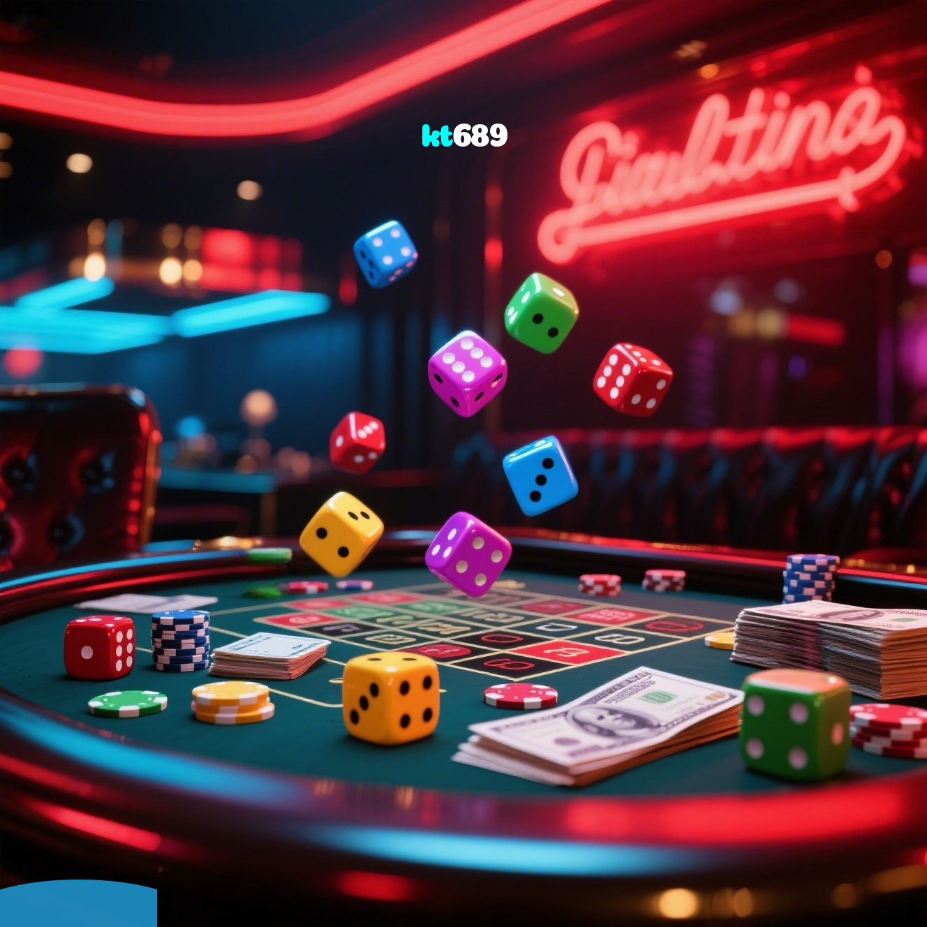 kt689:Jogue nas mesas de poker e se torne um campeão das cartas!